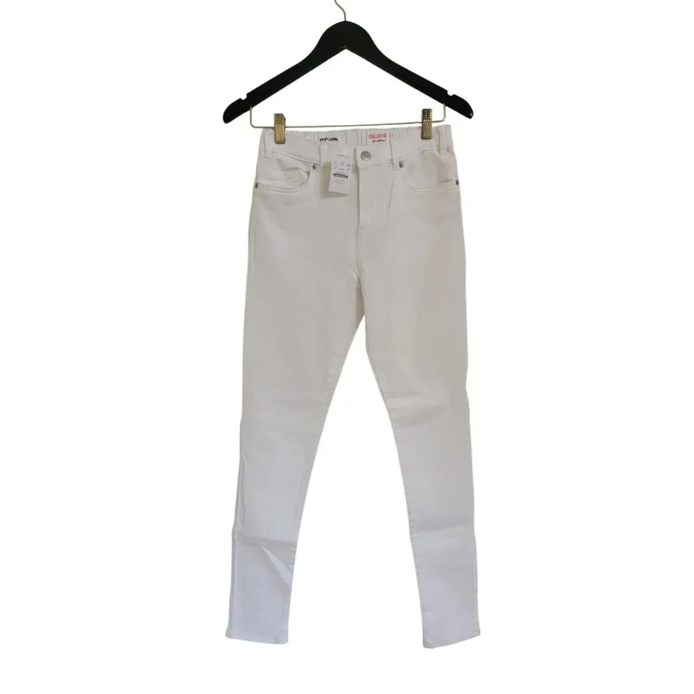 NWT J. Crew Crewcuts Girls' White Runaround Jeans 16